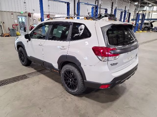 2023 Crystal White Pearl Subaru Forester Wilderness AWD SUV