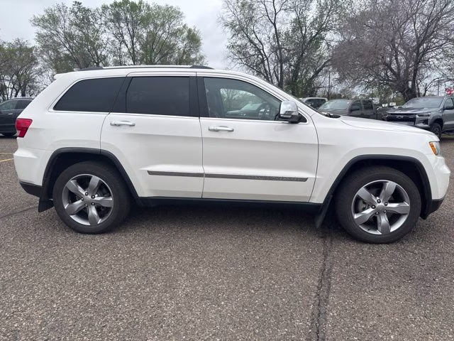 2012 Stone White Clearcoat Jeep Grand Cherokee Limited 4X4 SUV