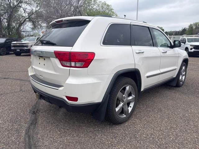 2012 Stone White Clearcoat Jeep Grand Cherokee Limited 4X4 SUV