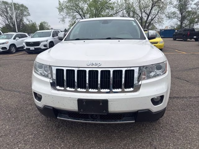 2012 Stone White Clearcoat Jeep Grand Cherokee Limited 4X4 SUV