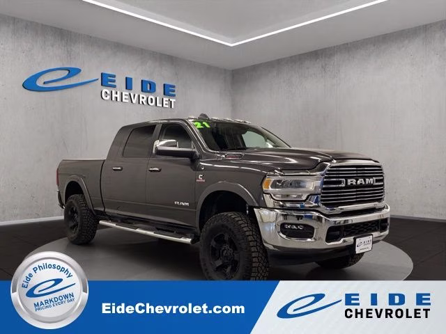 2021 Granite Crystal Metallic Clearcoat Ram 2500 Laramie 4X4 Truck