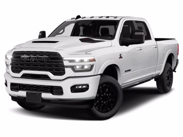 2026 Diamond Black Crystal Pearlcoat Ram 2500 Longhorn 4X4 Truck