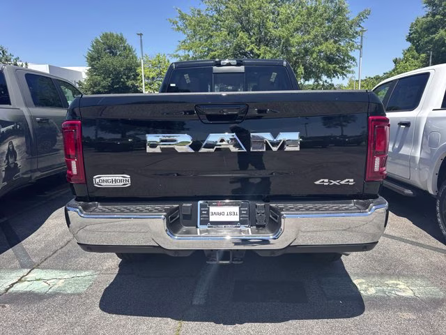 2026 Diamond Black Crystal Pearlcoat Ram 2500 Longhorn 4X4 Truck