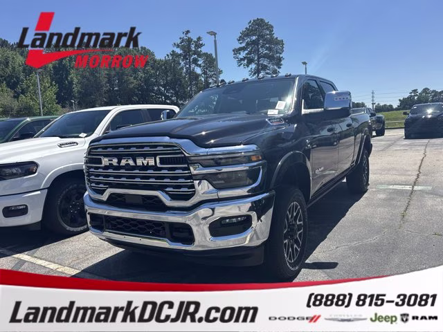 2026 Diamond Black Crystal Pearlcoat Ram 2500 Longhorn 4X4 Truck