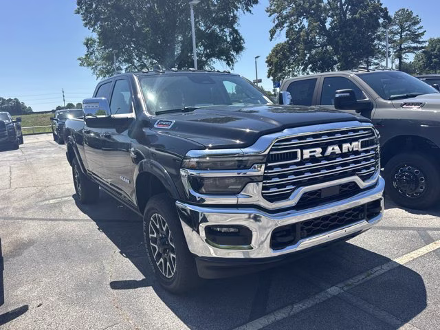 2026 Diamond Black Crystal Pearlcoat Ram 2500 Longhorn 4X4 Truck