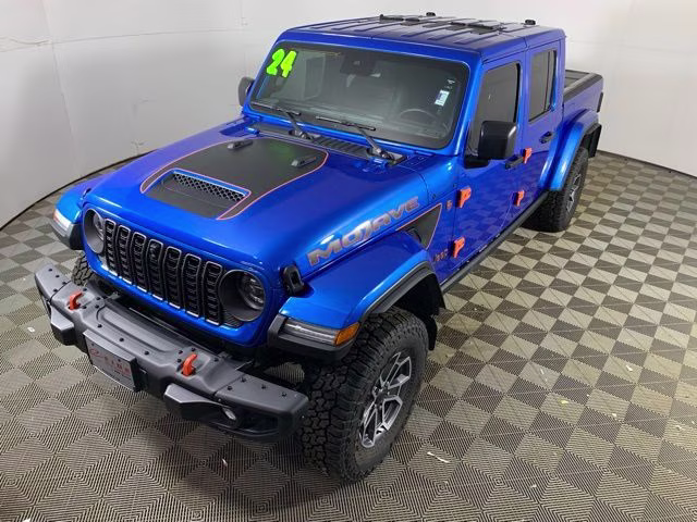 2024 Hydro Blue Pearlcoat Jeep Gladiator Mojave 4X4 Truck