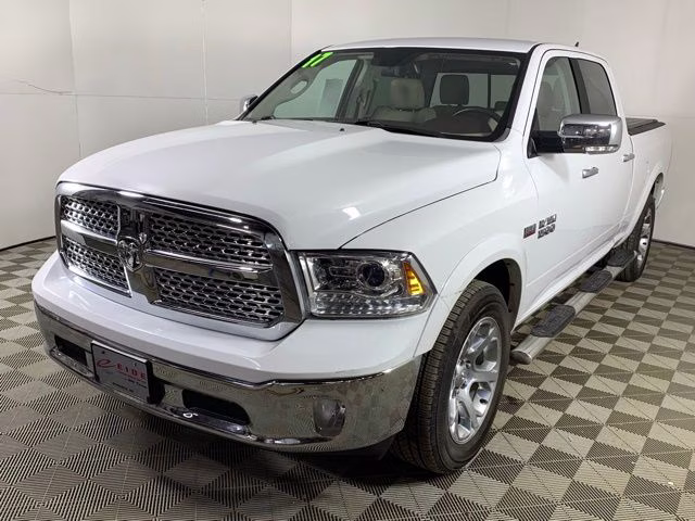 2017 Bright White Clearcoat Ram 1500 Laramie 4X4 Truck