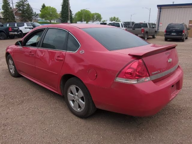 2009 Victory Red Chevrolet Impala LT FWD Sedan