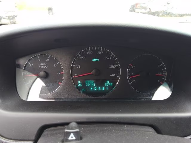 2009 Victory Red Chevrolet Impala LT FWD Sedan