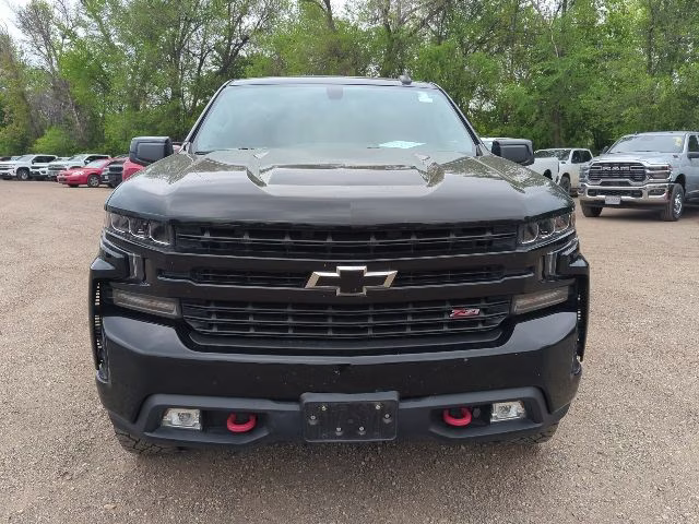 2020 Black Chevrolet Silverado 1500 LT Trail Boss 4X4 Truck