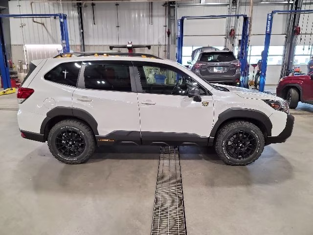2023 Crystal White Pearl Subaru Forester Wilderness AWD SUV