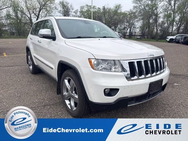 2012 Stone White Clearcoat Jeep Grand Cherokee Limited 4X4 SUV