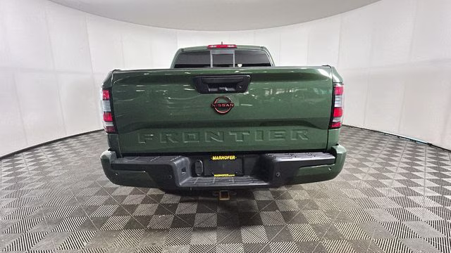 2022 Tactical Green Metallic Nissan Frontier PRO-4X 4X4 Truck