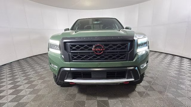 2022 Tactical Green Metallic Nissan Frontier PRO-4X 4X4 Truck