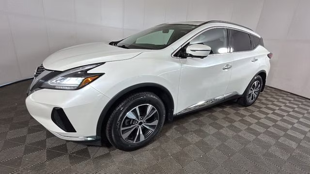 2021 Pearl White Tricoat Nissan Murano SV AWD SUV