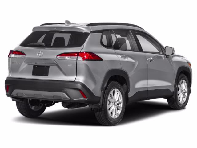 2023 Silver Toyota Corolla Cross LE AWD SUV