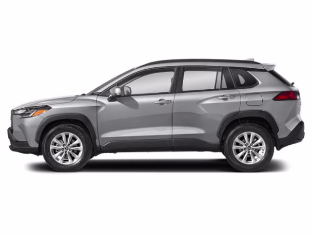 2023 Silver Toyota Corolla Cross LE AWD SUV