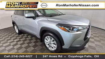 2023 Sonic Silver Metallic Toyota Corolla Cross LE AWD SUV