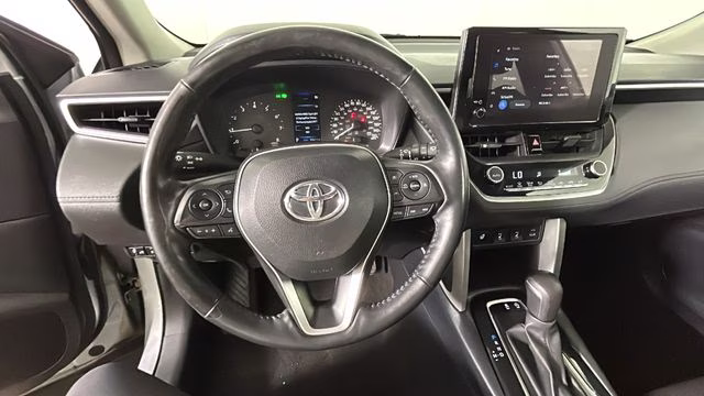 2023 Sonic Silver Metallic Toyota Corolla Cross LE AWD SUV