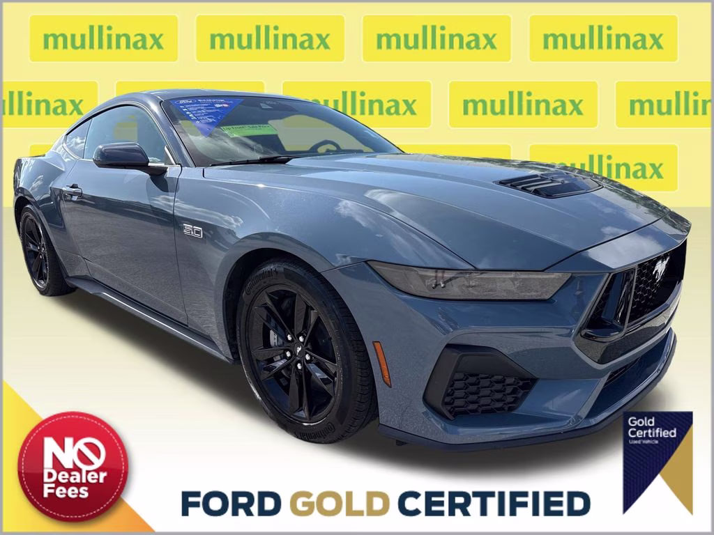 2025 Vapor Blue Metallic Ford Mustang GT RWD Coupe