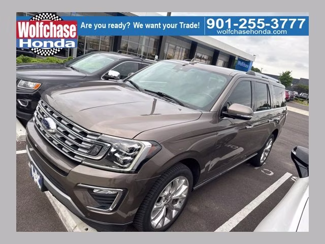 2019 Stone Gray Ford Expedition Max Limited RWD SUV