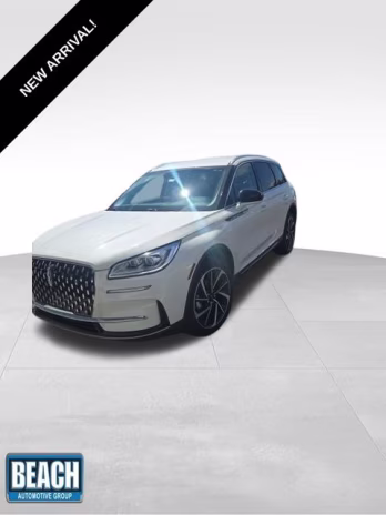2023 Pristine White Metallic Tri-Coat Lincoln Corsair Reserve FWD SUV