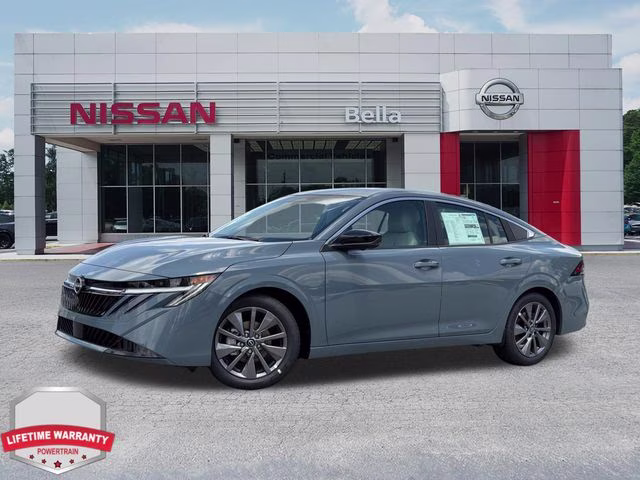 2026 Atlantic Gray Metallic Nissan Sentra SL FWD Sedan