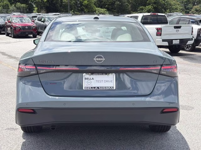2026 Atlantic Gray Metallic Nissan Sentra SL FWD Sedan