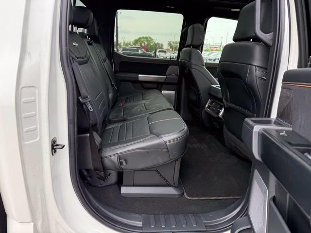 2024 White Ford Super Duty F-350 SRW Platinum 4X4 Truck