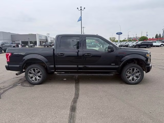 2016 Black Ford F-150 XLT 4X4 Truck