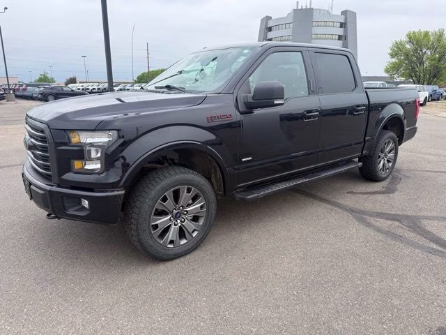 2016 Black Ford F-150 XLT 4X4 Truck