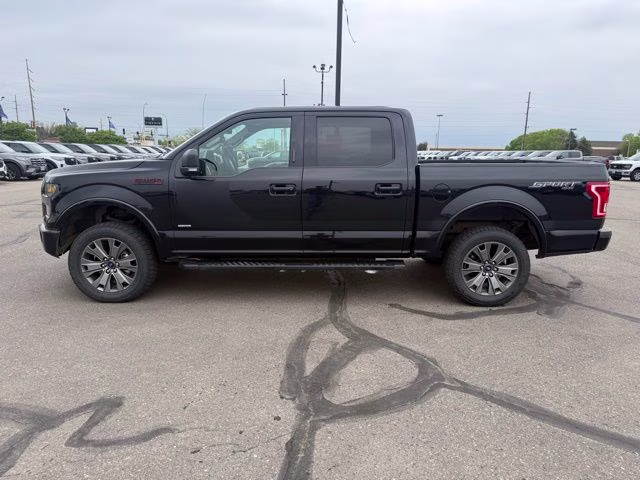 2016 Black Ford F-150 XLT 4X4 Truck