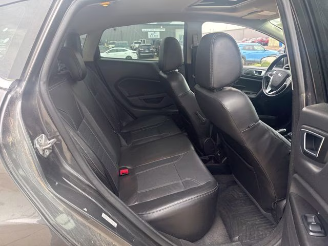 2015 Gray Ford Fiesta Titanium FWD Hatchback