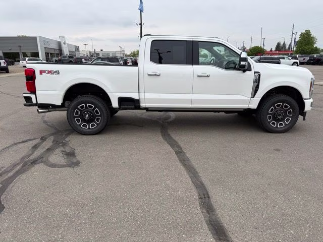 2024 White Ford Super Duty F-350 SRW Platinum 4X4 Truck