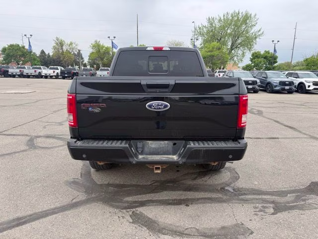 2016 Black Ford F-150 XLT 4X4 Truck