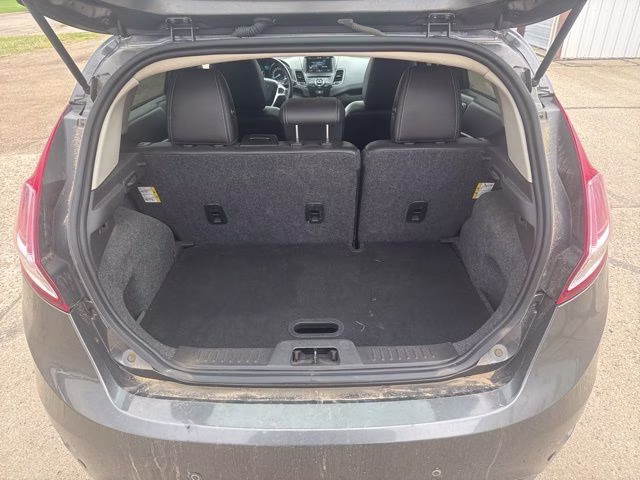 2015 Gray Ford Fiesta Titanium FWD Hatchback
