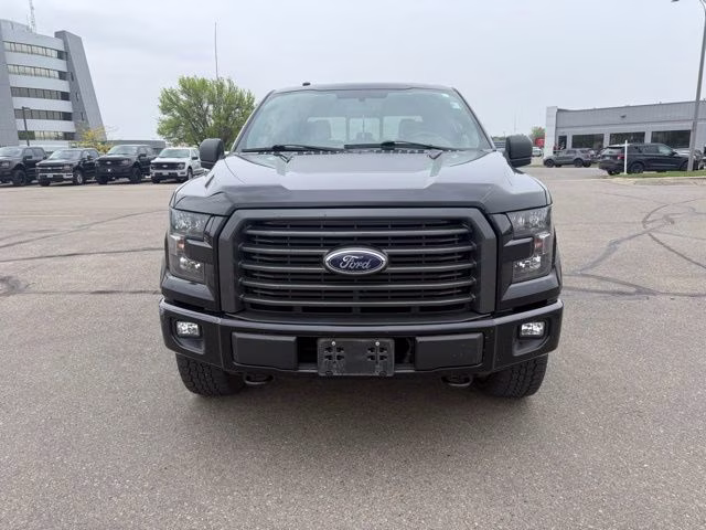 2016 Black Ford F-150 XLT 4X4 Truck