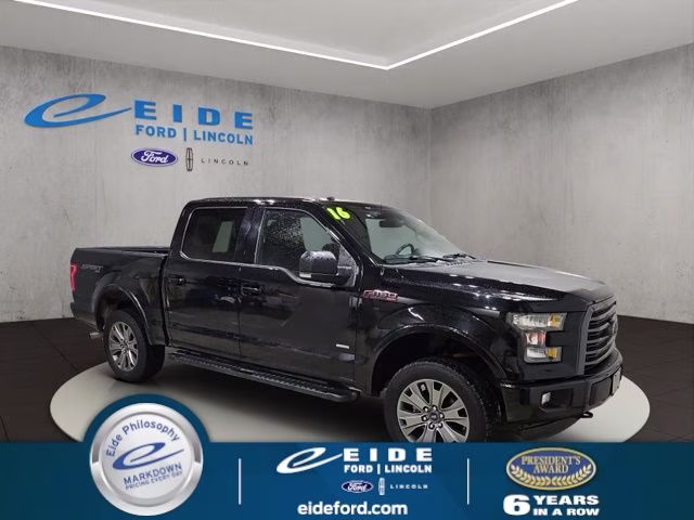 2016 Shadow Black Ford F-150 XLT 4X4 Truck