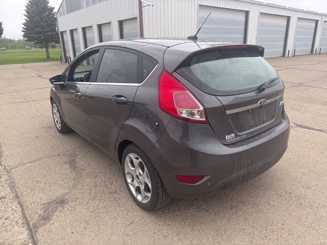 2015 Gray Ford Fiesta Titanium FWD Hatchback