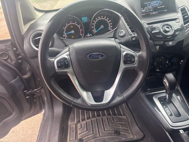 2015 Gray Ford Fiesta Titanium FWD Hatchback