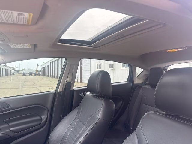 2015 Gray Ford Fiesta Titanium FWD Hatchback