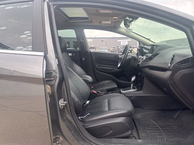 2015 Gray Ford Fiesta Titanium FWD Hatchback