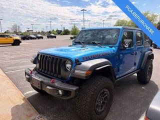 2023 Hydro Blue Pearl Coat Jeep Wrangler Rubicon 4X4 SUV