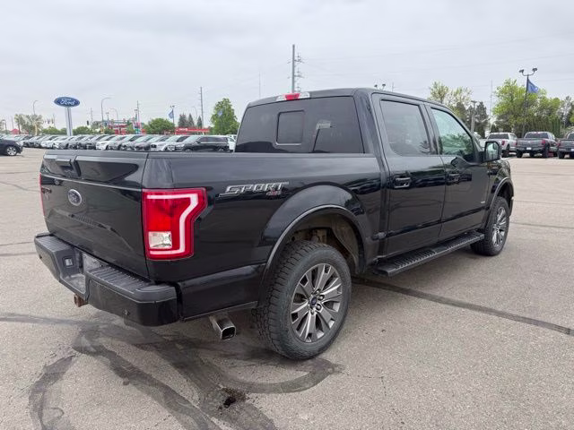 2016 Black Ford F-150 XLT 4X4 Truck