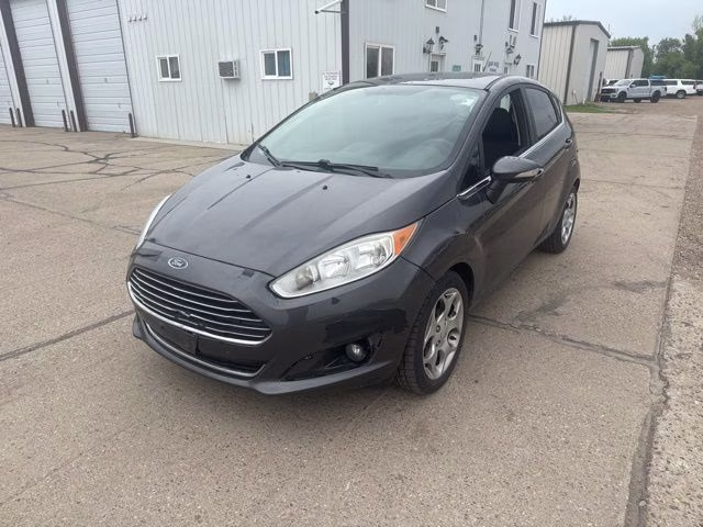 2015 Gray Ford Fiesta Titanium FWD Hatchback