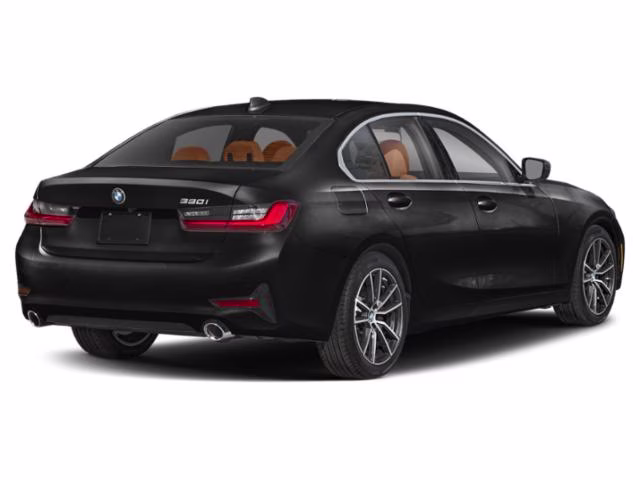 2022 Jet Black BMW 3 Series 330i RWD Sedan