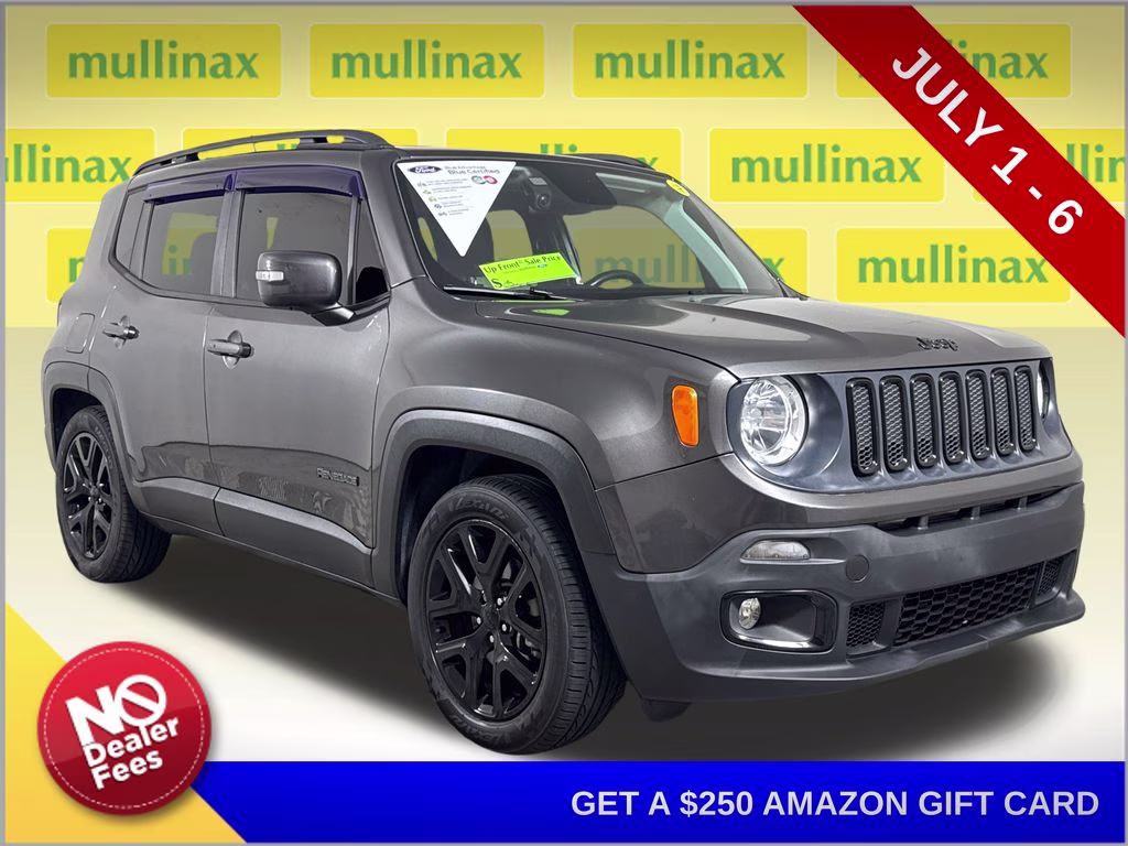 2018 Granite Crystal Metallic Clearcoat Jeep Renegade Latitude FWD SUV