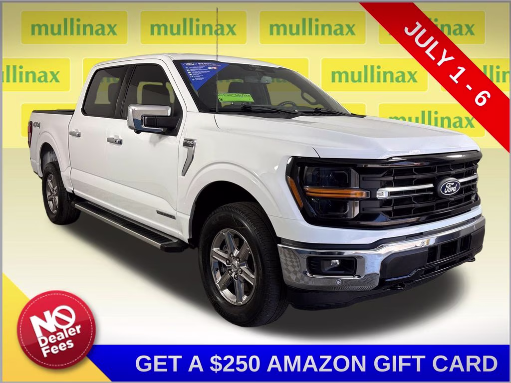 2024 Oxford White Ford F-150 XLT 4X4 Truck