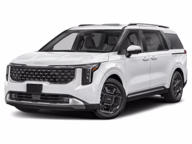 2025 Snow White Pearl Kia Carnival SX FWD Van