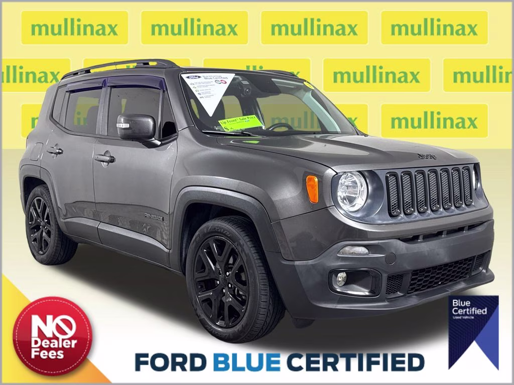 2018 Granite Crystal Metallic Clearcoat Jeep Renegade Latitude FWD SUV